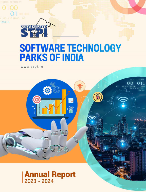 STPI Annual Report 2023-24 cover thumbnail